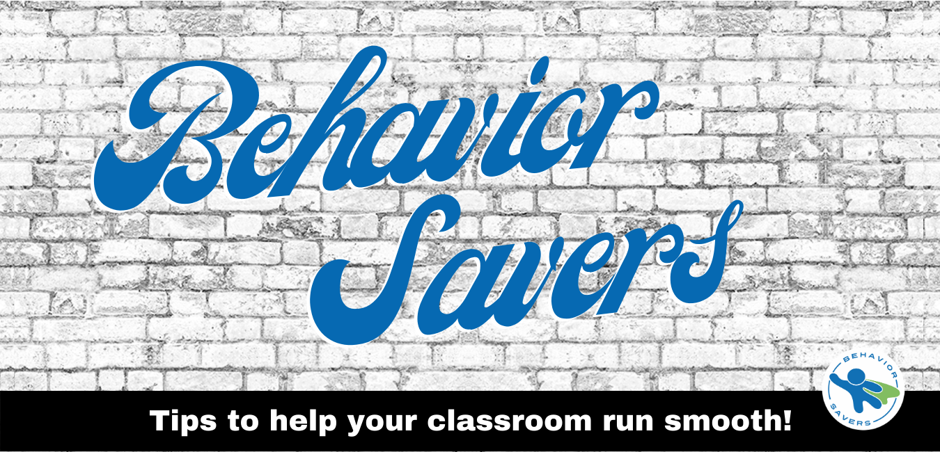 Behavior Saver Tips Website Headline